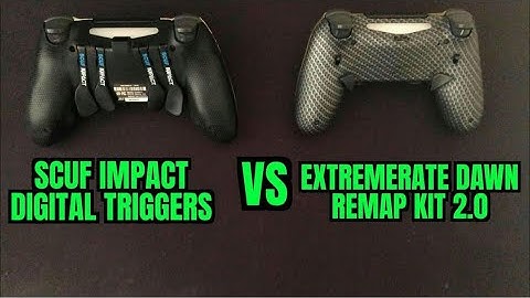 Scuf Impact + Digital Triggers Vs ExtremeRate DIY Dawn Remap Kit 2.0 (Honest Review, Gameplay)
