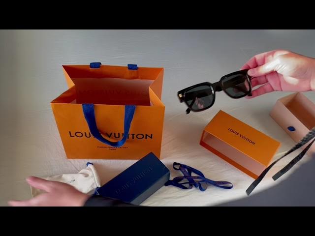 Unboxing 2 LOUIS VUITTON sunglasses LV Clash Square and the 1.1 Evidence  Metal Square 