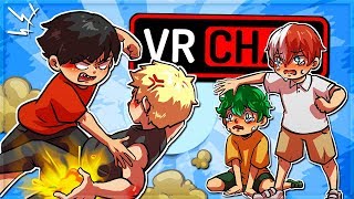 KID KIRISHIMA FIGHTS KID BAKUGO IN VRCHAT! (VRChat Funny Moments)