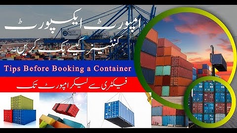 How to Book Container for Export | Step-by-Step Guide | Shipping Line | Online Sea Freight | SX9