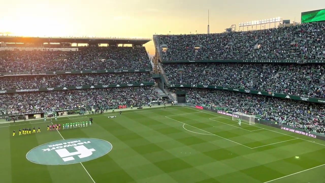 Himno Betis Cantores de Híspalis | Previa Real Betis vs Villarreal