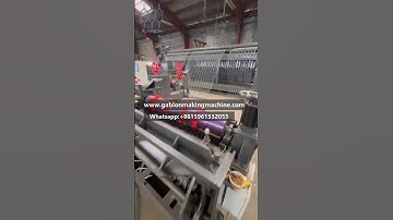 Gabion wire mesh making machine