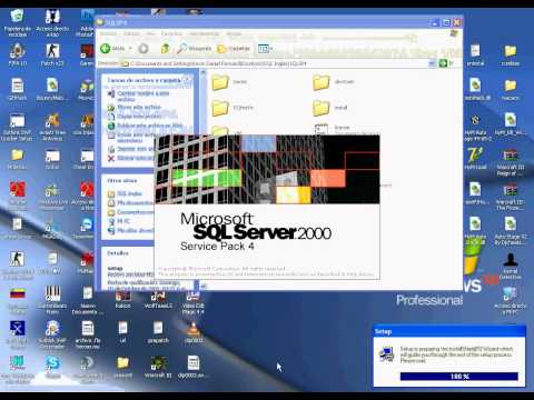 Como Crear Un Server Desde el Principio con sqlserver 2000 + sp4