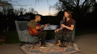 Video thumbnail of ""Aint No Sunshine" on the pond at dusk- Austin Brown and Steven Martinez"