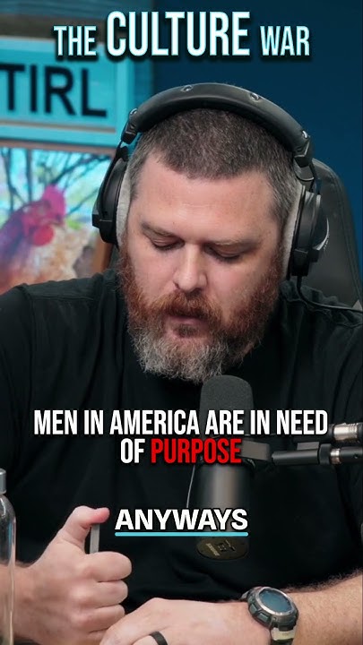 Men In America Are In Need Of PURPOSE - YouTube