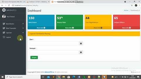 Demo Sistem Inventory | Pemrograman Web