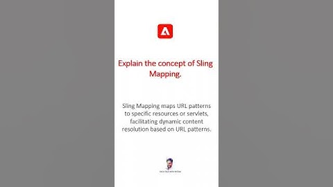 Explain the concept of Sling Mapping #aem #aeminterviewquestions #adobeexperiencemanager
