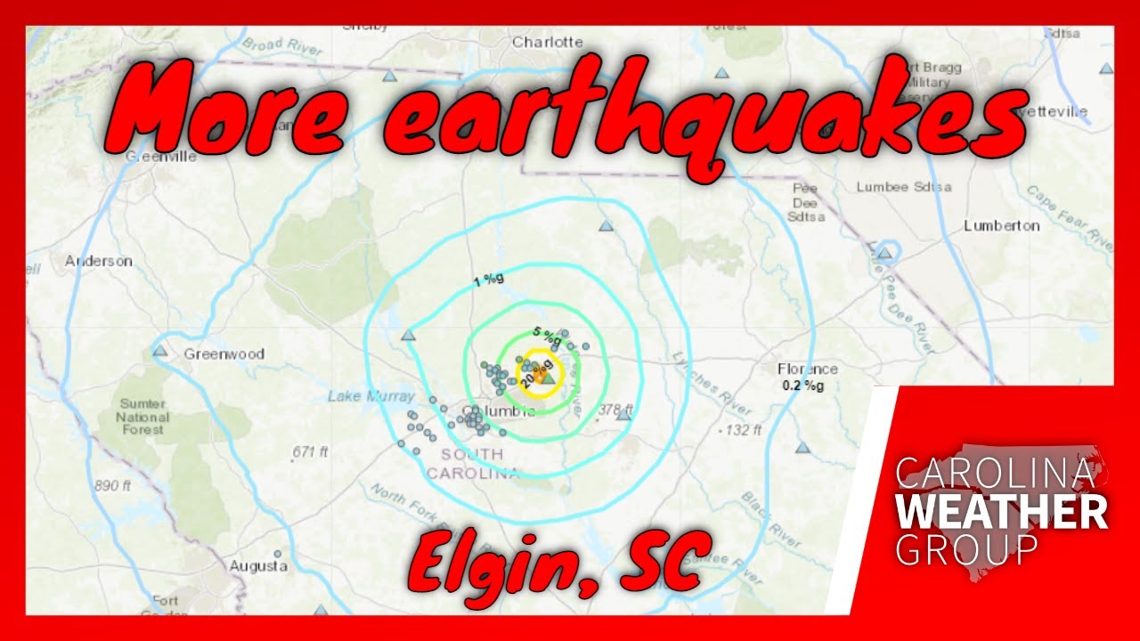 Earthquakes in Elgin, South Carolina [Ep. 417] YouTube