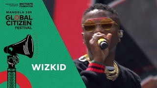 Wizkid Performs “Come Closer” | Global Citizen Festival: Mandela 100