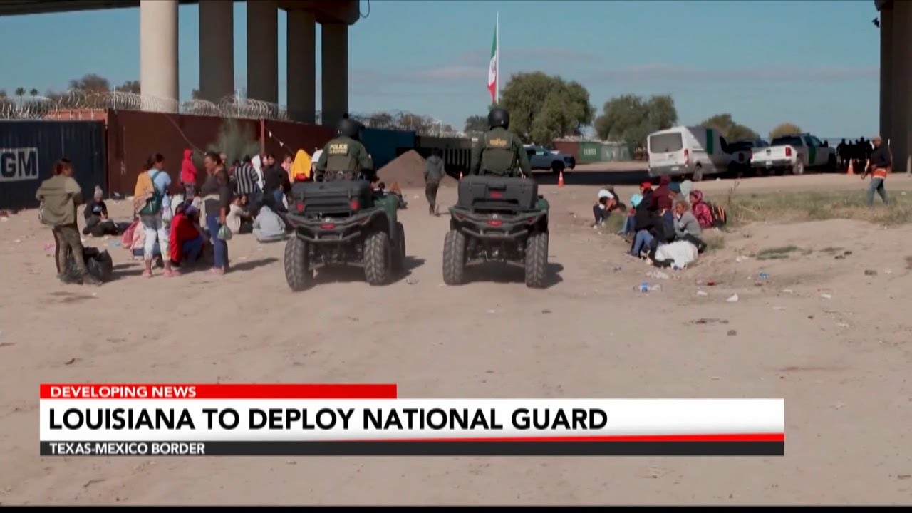 Gov. Jeff Landry plans to deploy 150 National Guard members to US ...