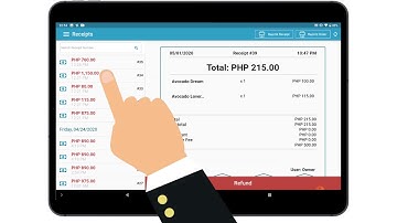 KaHero POS on How to Search a Receipt