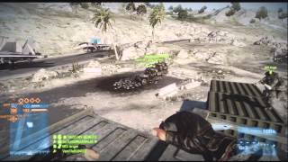 Battlefield 3 | 600 Mine Explosion On Jeeps | *GlitchesBattlefield*