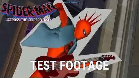 TEST FOOTAGE | Spider-Man: Across the Spider-Verse (2023)