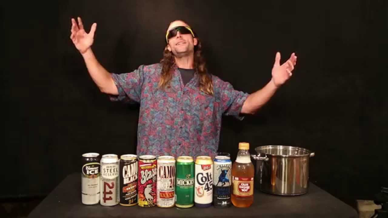 Entire Bottom Shelf Malt Liquor Tasting Demonstration