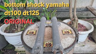 bottom shock yamaha dt 100 dt 125 ORIGINAL tabung shock depan dt100 dt125 bottom shockbreaker yamaha dt dt100 dt125