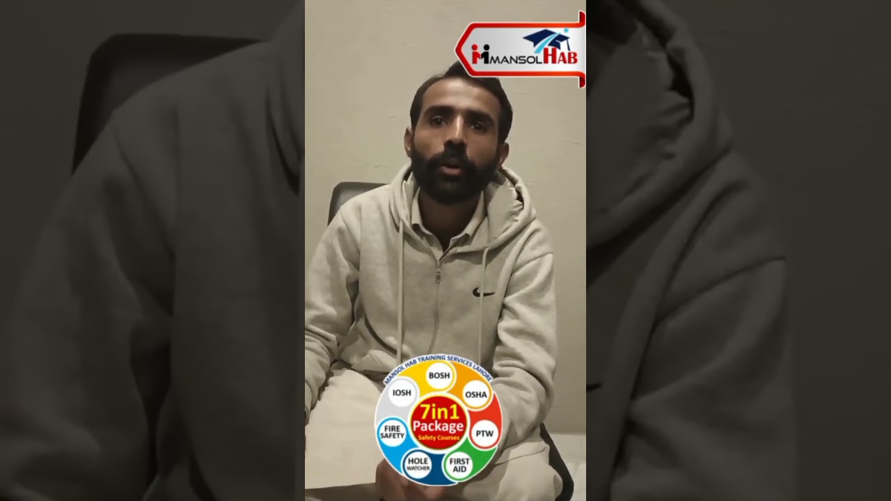 MansolHab Safety Courses, Stamp on Visa 🛂.1 more success story out of thousands