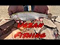Fishing In The City For Rainbow Trout!