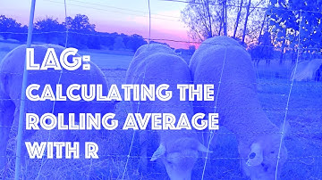 How to calculate a rolling average with lag: we get a moving average to smooth lamb prices (CC012)