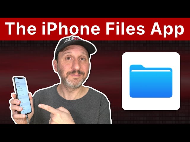 How To Use The Iphone Files App - Youtube