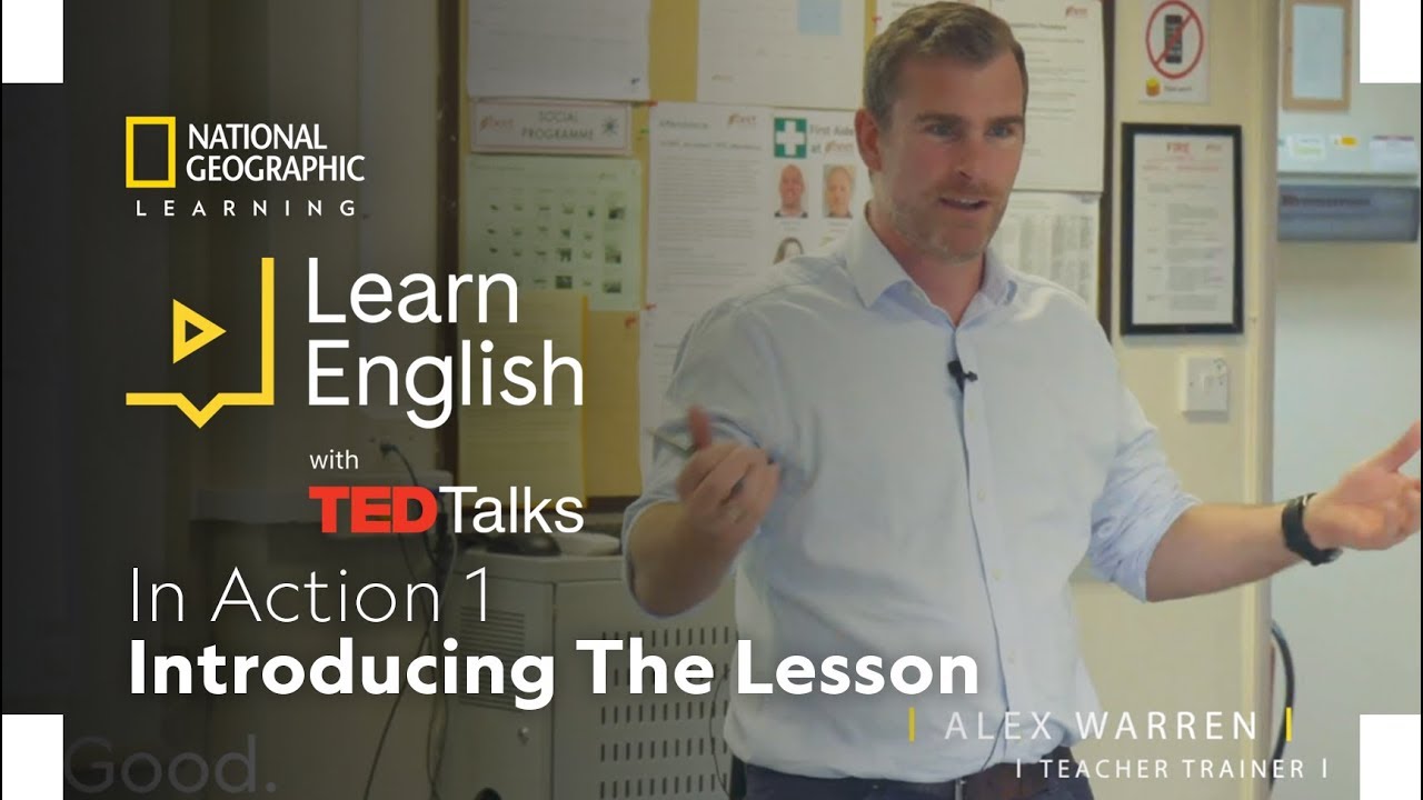 ⁣Learn English with TED Talks In Action 1: Introducing the Lesson