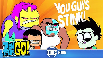 Teen Titans Go! | Backwards Titans | @dckids