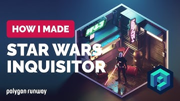 Star Wars Inquisitor in Blender 3.1 - 3D Modeling Process | Polygon Runway