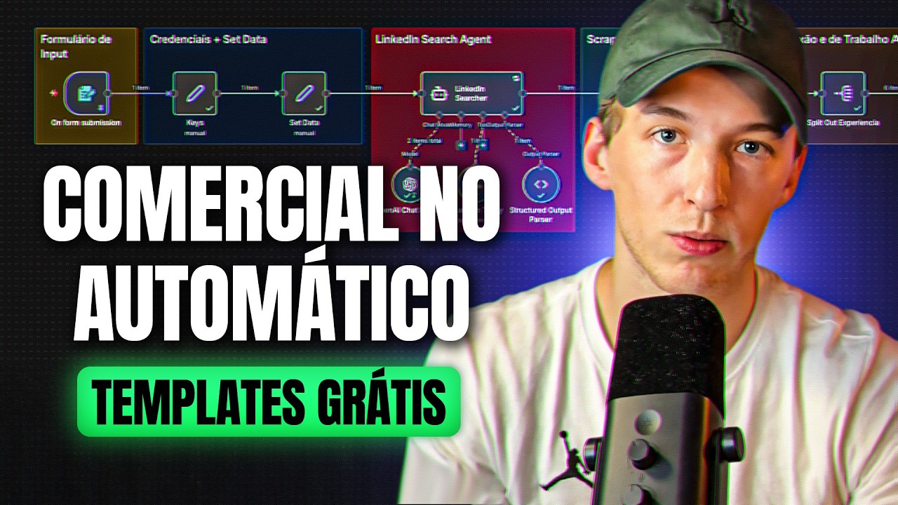 Como automatizar todo o seu comercial com IA e N8N (Templates grátis ...