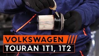 Wie und wann Motorölfilter Ersatz VW TOURAN (1T1, 1T2) austauschen: Videoanleitungen