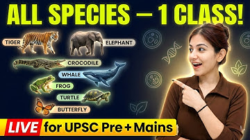 Important Species in News for UPSC 2026 | Environment & Ecology in One Class | SuperKalam |