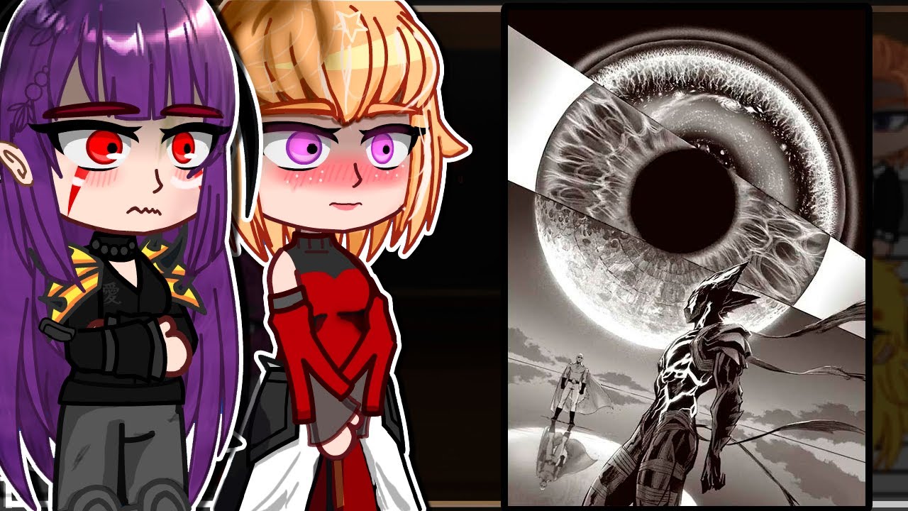 S-Rank Hunters Korea + Japanese react to One Punch Man | Saitama, Garou, Tatsumaki, King | Gacha