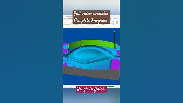 Powermill 2024 Complete program tutorial #music #song #newsong #delcam #powermill #programming