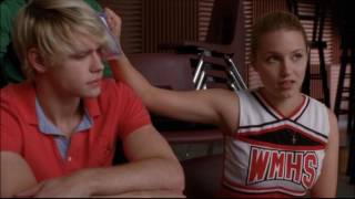 Glee - Kurt thanks Sam and the glee guys for sticking up for him 2x08