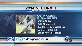 Reaction: Cleveland Browns choose Justin Gilbert with their number 8 pick in the 2014 NFL Draft