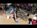 猿まわし　Monkey showman