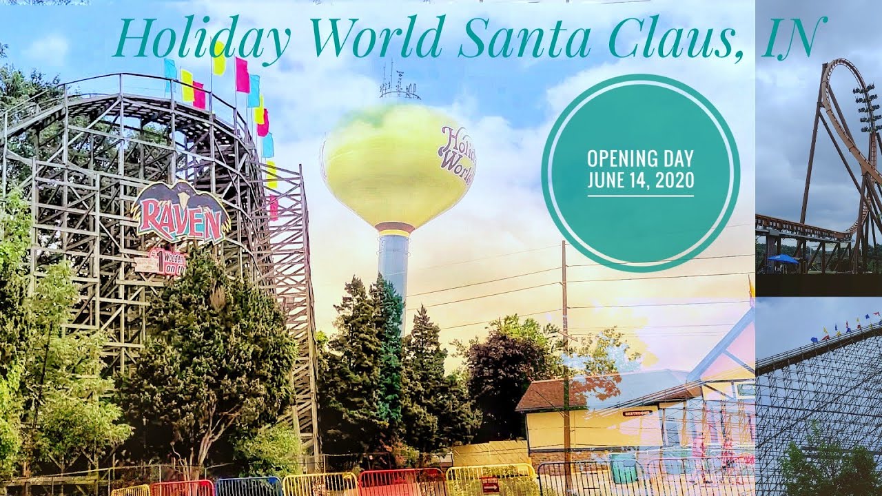 Holiday World Opening Day 2020 My maiden voyage YouTube