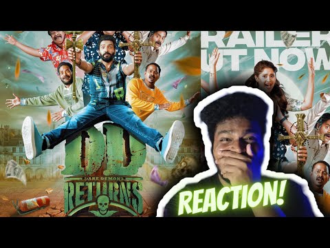 DD Returns - Official Trailer Reaction Video | Santhanam | Surbhi | S.Prem Anand | ofRo| RK