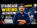 Practical Staircase wiring | By Shivam Sir @Letsstudy904 #education 