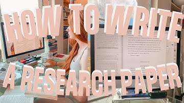 HOW TO WRITE A RESEARCH PAPER |Beginners Guide to Writing Quality Essays from An Oxford Grad Student