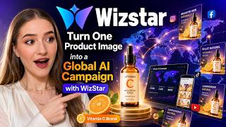 Turn One Product Image into a Global AI Campaign | Wizstar Tutorial