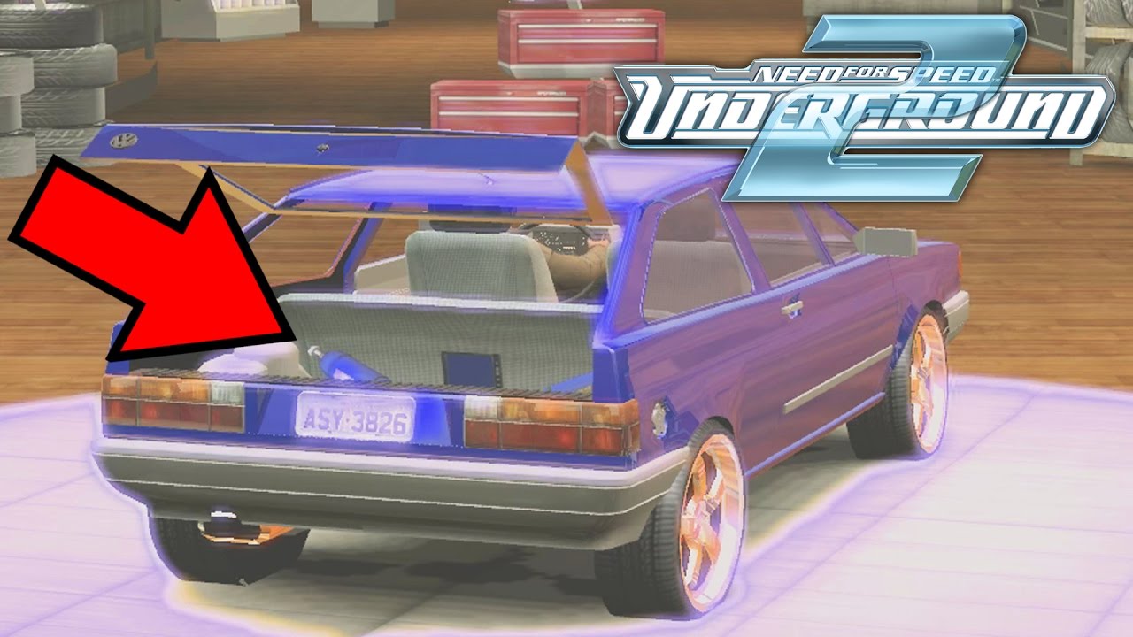 Need For Speed Underground 2 Volkswagen Gol GL (gol quadrado) 1994