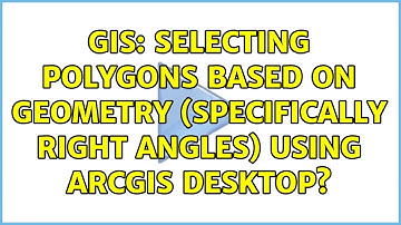 GIS: Selecting polygons based on geometry (specifically right angles) using ArcGIS Desktop?