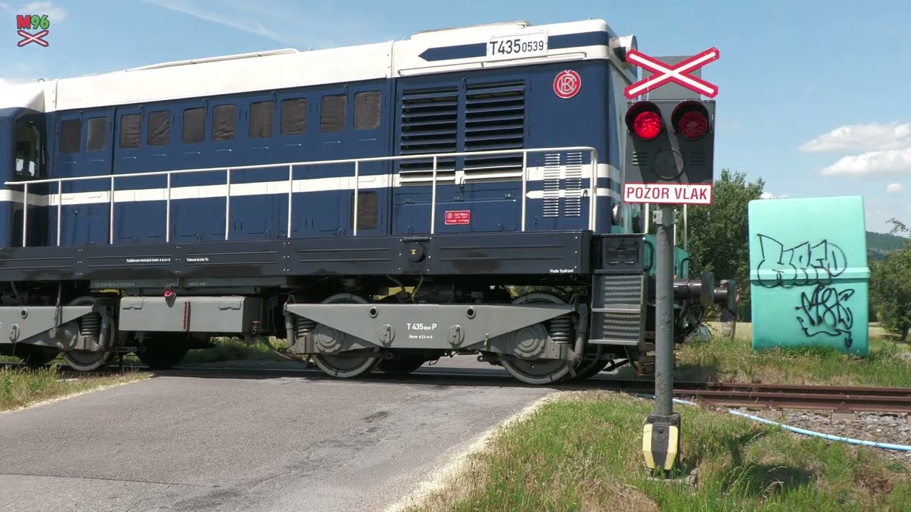 Železniční přejezd Chornice #4 [P6939] - 5.7.2025 / Czech railroad crossing