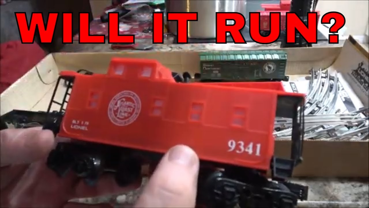 1979 Lionel Midnight Flyer Set Up, Will It Run?