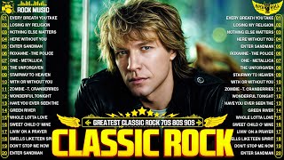 Bon Jovi, Queen, Nirvana, Scorpions, Aerosmith, AC/DC, U2 🔥 Classic Rock 70s 80s 90s Full Album