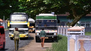 Lintas Tengah Dengan NPM Kuler || ets2 bus mod Indonesia