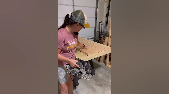 Ever used an electric hand planer?!