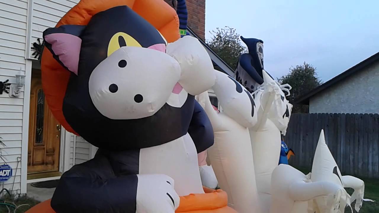 2015 HALLOWEEN INFLATABLE DISPLAY YouTube