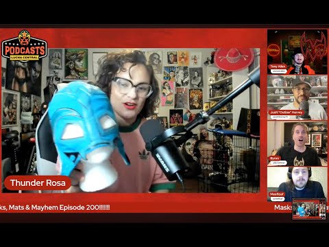 MMMshow 200 - with AEW's Thunder Rosa and Lucha Underground's Eric Van Wagenen