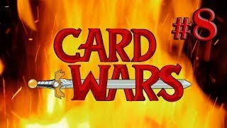 Мультарт Розовые карты против Огненной Принцессы AT Card Wars 8