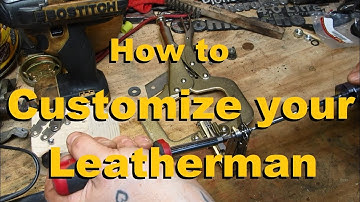 Swapping tools on a Leatherman - Making a Custom Multi-tool